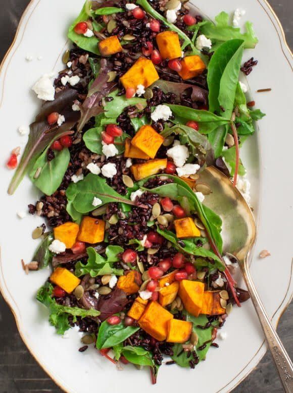 Rice and Pumpkin Salad