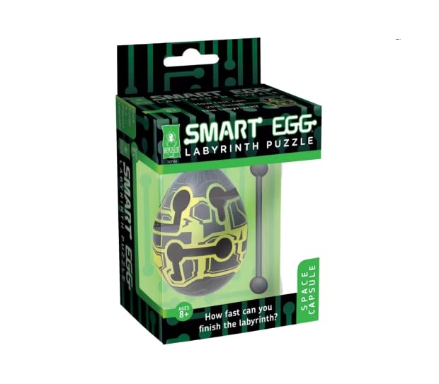 <p>This egg is really a puzzle! It will challenge your teen to complete the labyrinth in a certain amount of time.</p><p><em><a href="https://go.skimresources.com?id=113896X1572730&xs=1&url=https%3A%2F%2Fwww.macys.com%2Fshop%2Fproduct%2Fsmart-egg-labyrinth-puzzle-space-capsule%3FID%3D7263275%26CategoryID%3D260274%26isDlp%3Dtrue&sref=parade.com%2Fshopping%2Feaster-gifts-for-teens" rel="noopener" target="_blank" data-ylk="slk:Smart Egg Labyrinth Puzzle - Space Capsule, $11.99 at Macy's;elm:context_link;itc:0;sec:content-canvas" class="link ">Smart Egg Labyrinth Puzzle - Space Capsule, $11.99 at Macy's</a></em></p><p>Macy's</p>