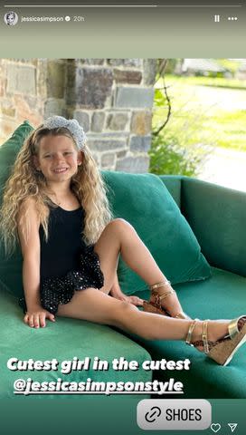 <p>Jessica Simpson/Instagram</p> Jessica Simpson's daughter Birdie