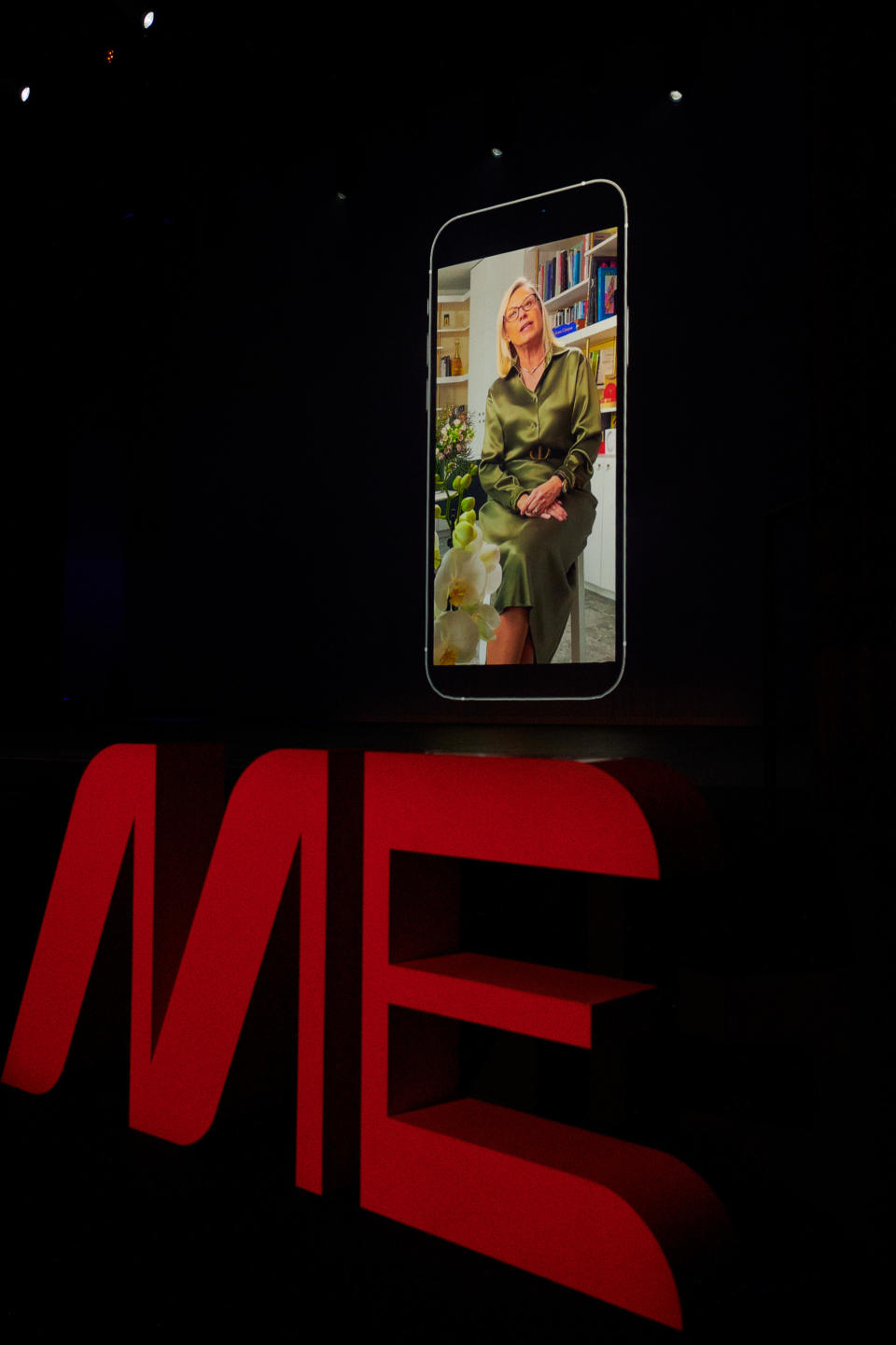 Chantal Gaemperle's video message at Show ME in Milan.