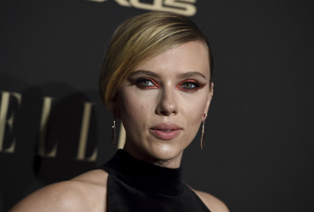 Scarlett Johansson says that she's 'pushing' an all-female Marvel movie