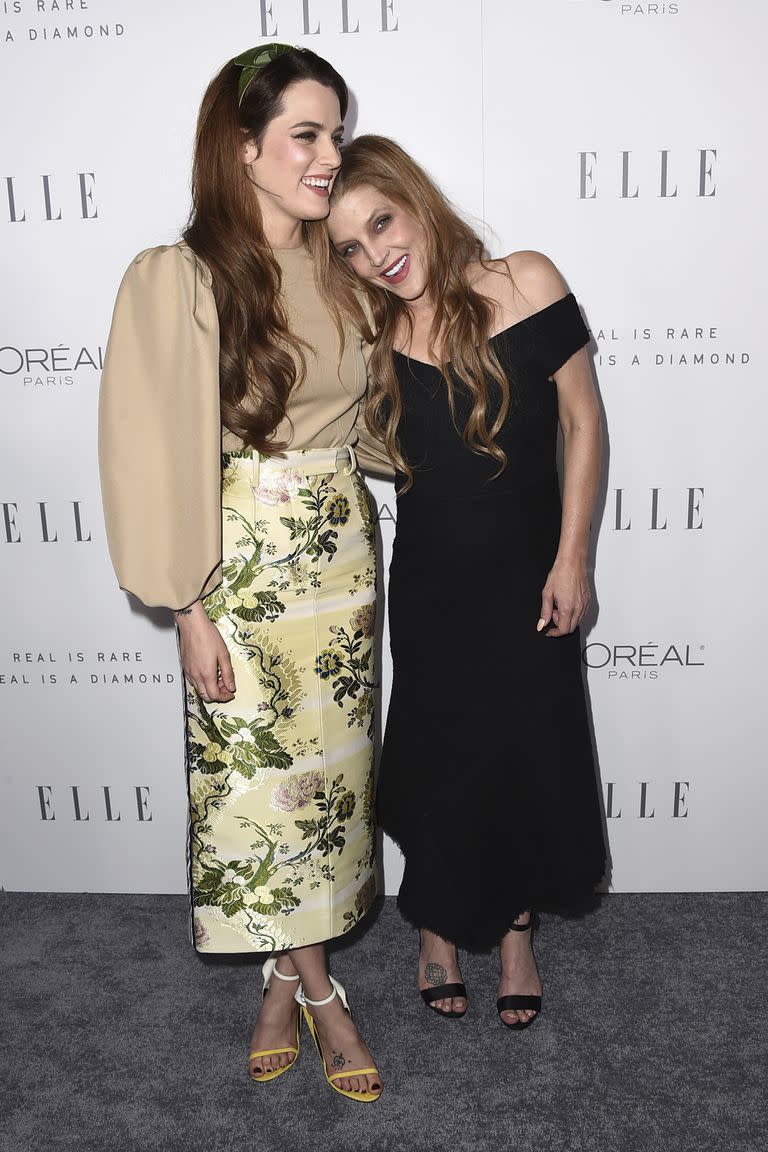 Riley Keough y Lisa Marie Presley siempre fueron muy cercanas.