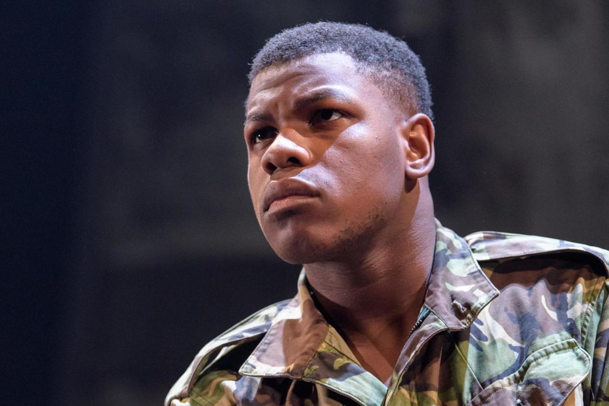 John Boyega in the Old Vic’s Woyzeck: Manuel Harlan