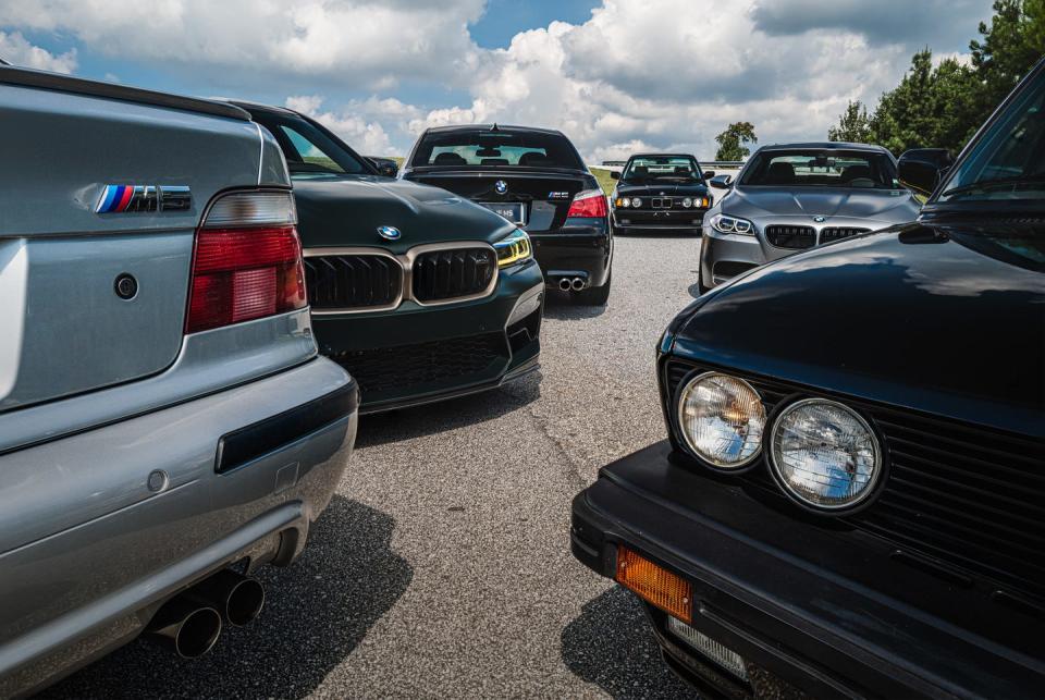 six generations of bmw m5