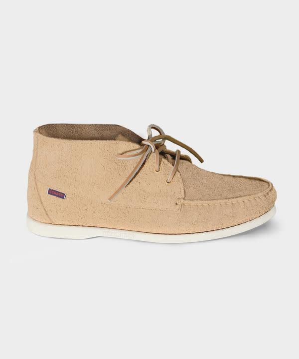 Todd Snyder + Sebago Tatanka Chukka in Light Brown