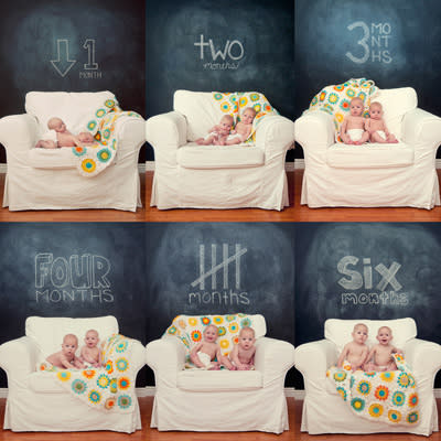 Chalkboard Backdrop Portraits