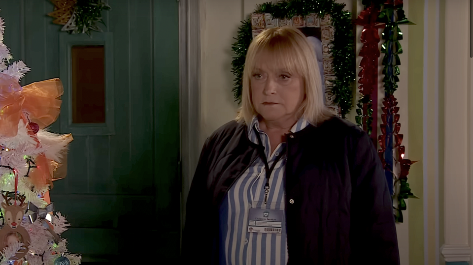 gillian jephcott as caitlin in coronation street