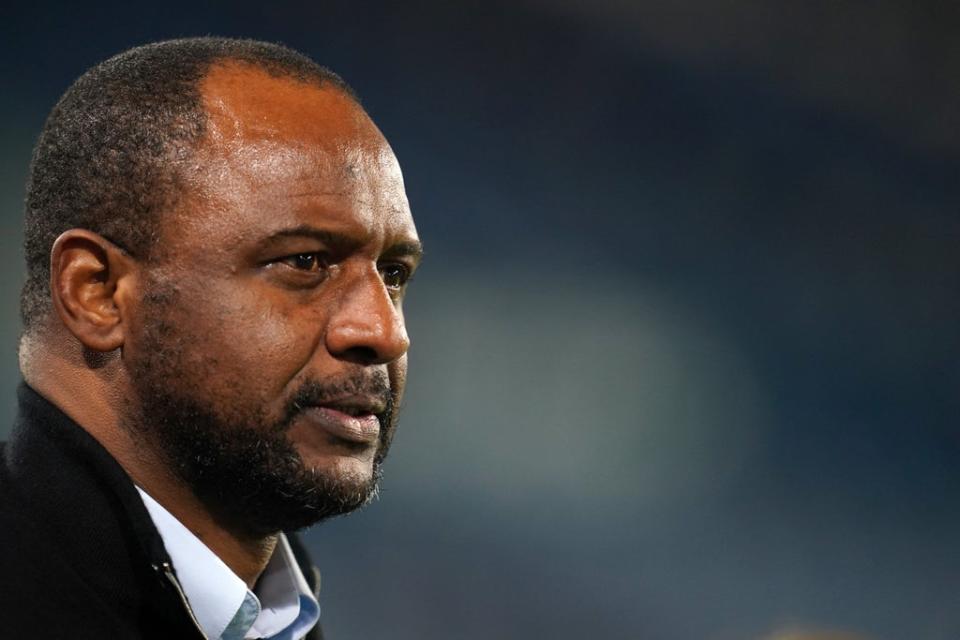 Patrick Vieira has revived Crystal Palace (Nick Potts/PA) (PA Wire)