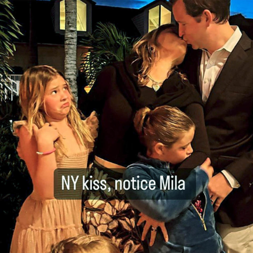 Jenna Bush Hager Kiss (@jennabhager via Instagram)