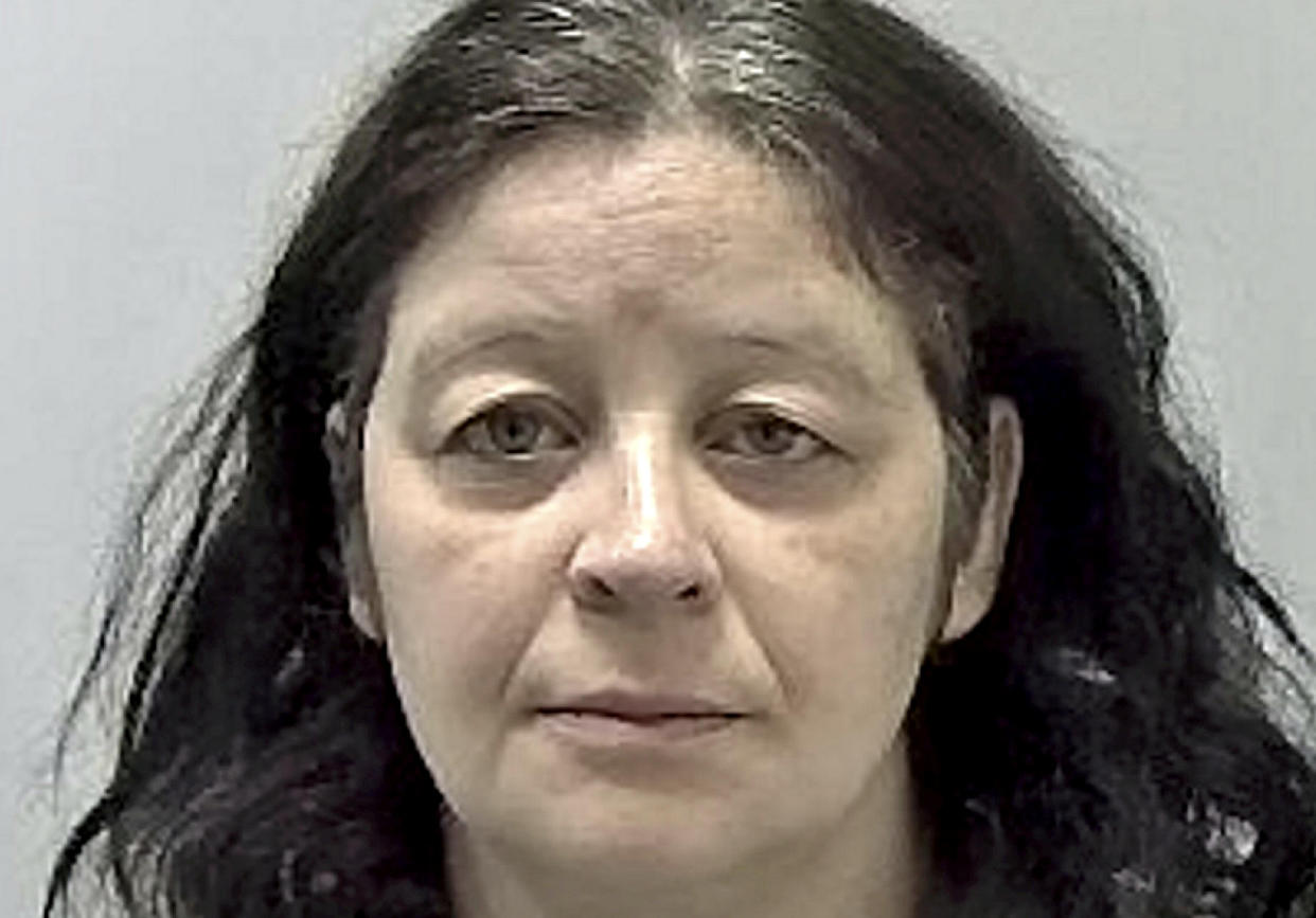 Lucy Fox, 39, who stabbed her mum to death before dumping her dismembered body. (SWNS)