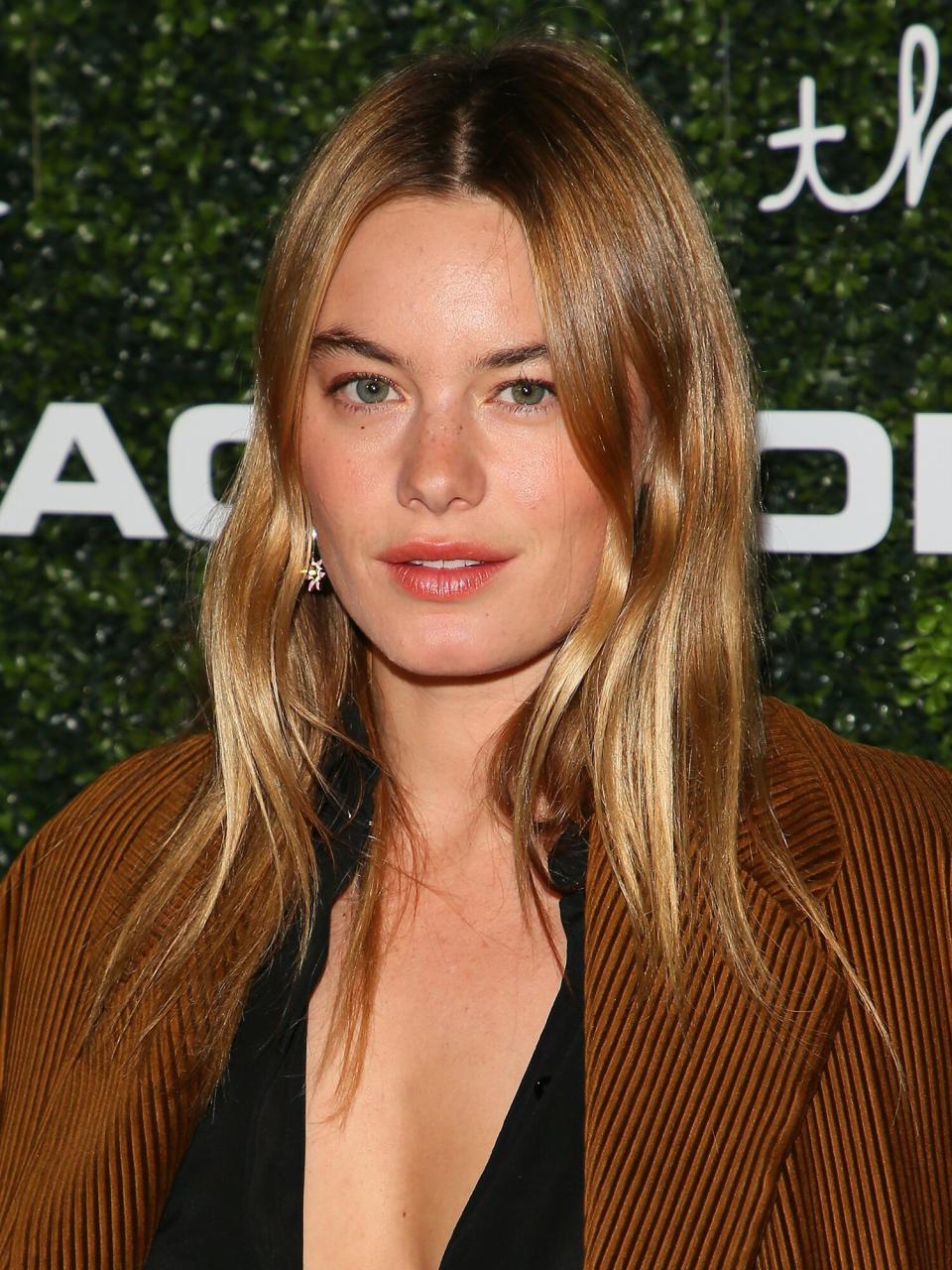 Camille Rowe attends the 2017 GO Campaign Gala on November 18, 2017 in Los Angeles, California