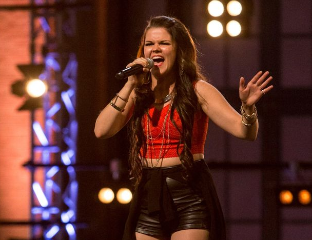 Saara Aalto was helped out by Nicole Scherzinger Copyright: ITV