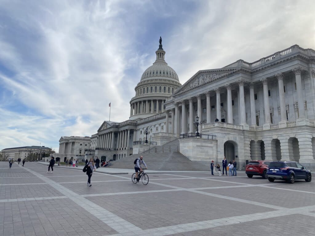 The U.S. Capitol.