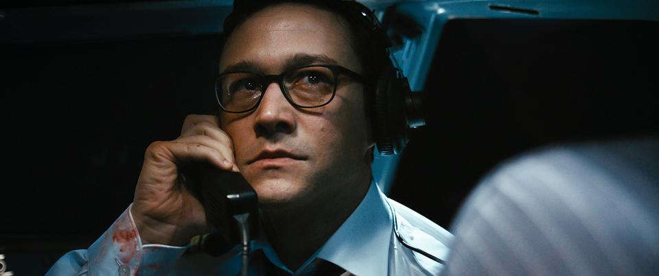 Joseph Gordon-Levitt stars as the co-pilot of a plane hijacked by terrorists in the thriller "7500."