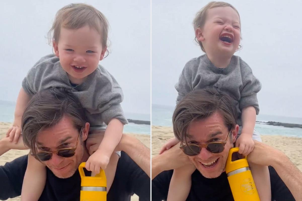 John Mulaney Laughs with Son Malcolm, Reveals He 'Used to Spin Out