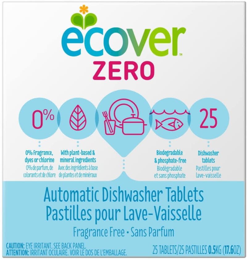 Ecover Automatic Dishwashing Tablets Zero