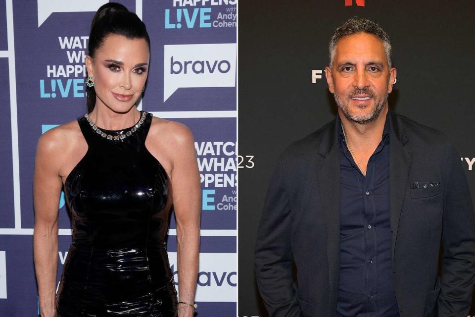 <p>Charley Gallay/Getty</p> Kyle Richards (left) and Mauricio Umansky