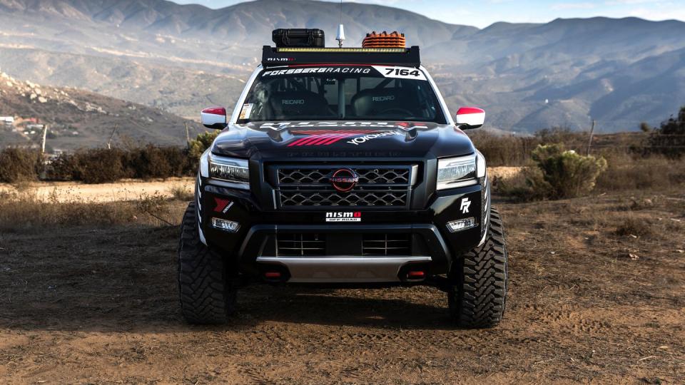 sema nissan frontier off road race truck concept