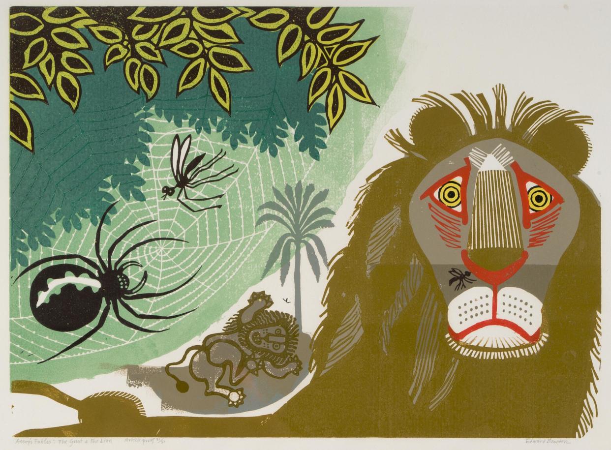 'Gnat and Lion', Edward Bawden: Estate of Edward Bawden