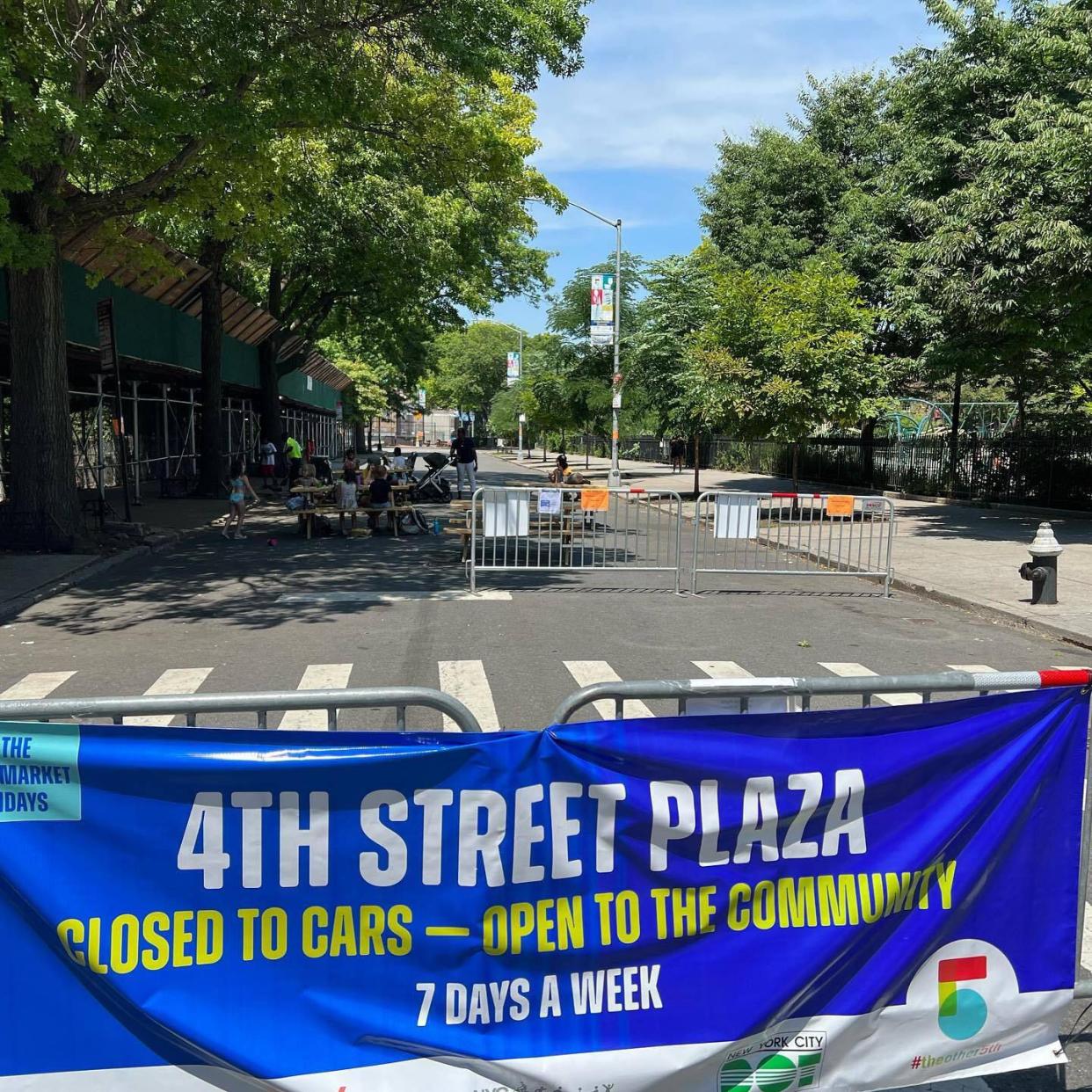 Park Slope's Open Streets program began in July 2020.