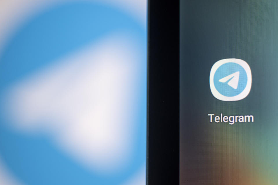▲社群平台Facebook、IG無預警出現全球大規模當機災情，通訊軟體「Telegram」創辦人杜洛夫表示，同一時間Telegram意外暴增7000萬名新用戶。（圖／美聯社／達志影像）