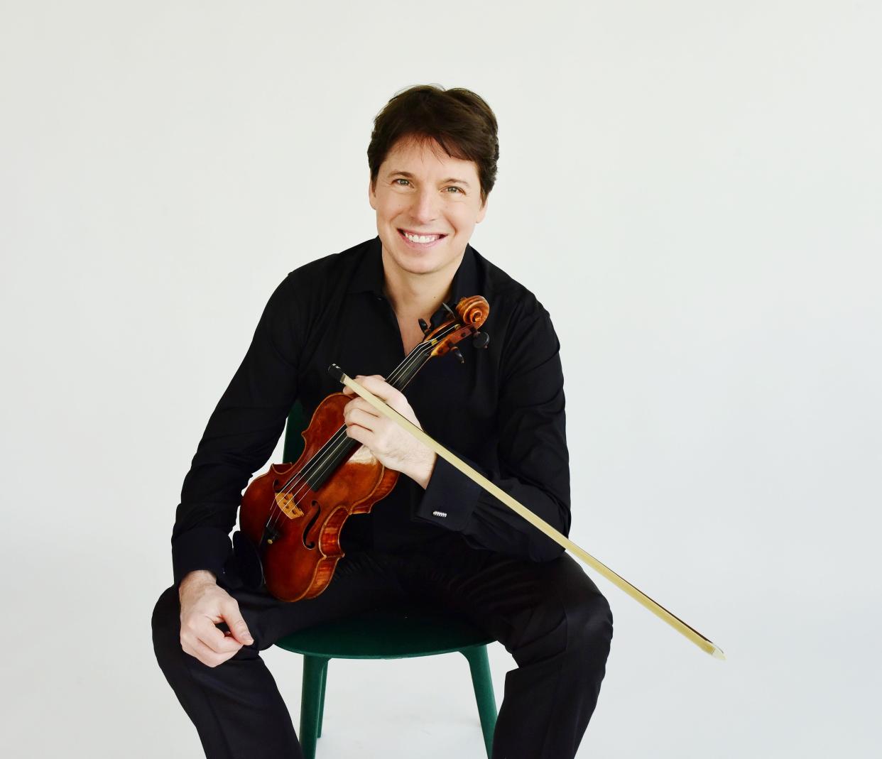 Joshua Bell is set to perform at the McCoy Center for the Arts on Oct. 4 alongside the pianist Peter Dugan.