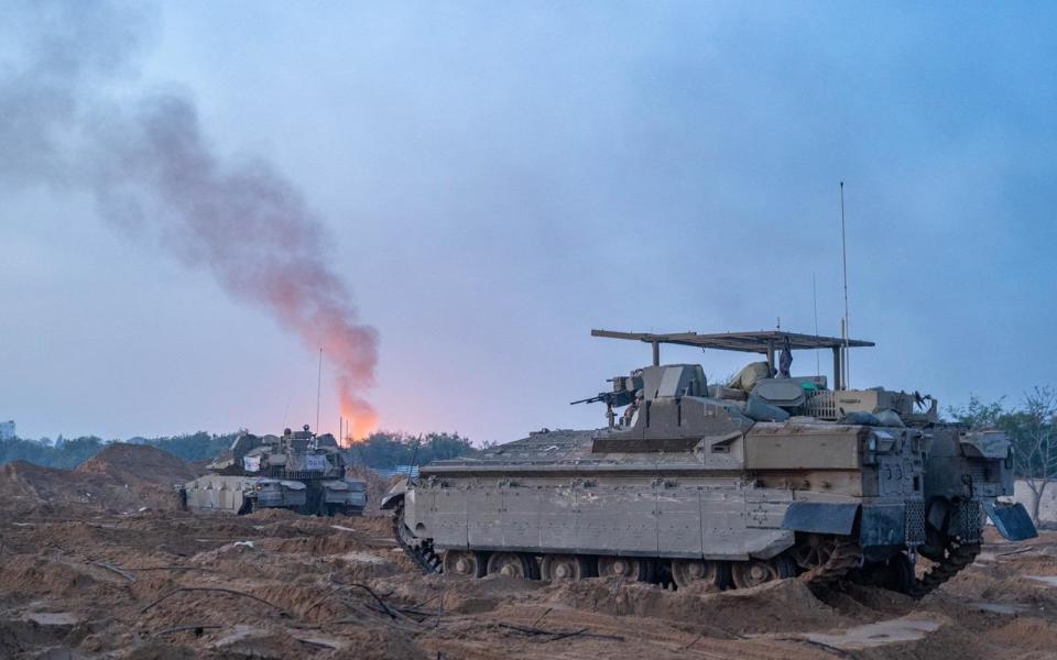 IDF forces in Gaza