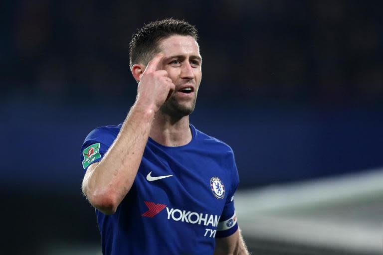 Gary Cahill says Arsenal gameplan will suit Chelsea in EFL Cup semi-final