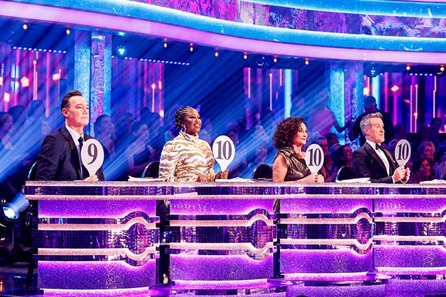 The Strictly judging panel