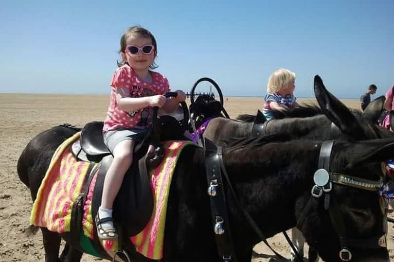 Donkey rides at St Annes