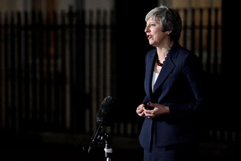 Final Say: Theresa May admits Brexit can be stopped by new referendum as cabinet back draft deal