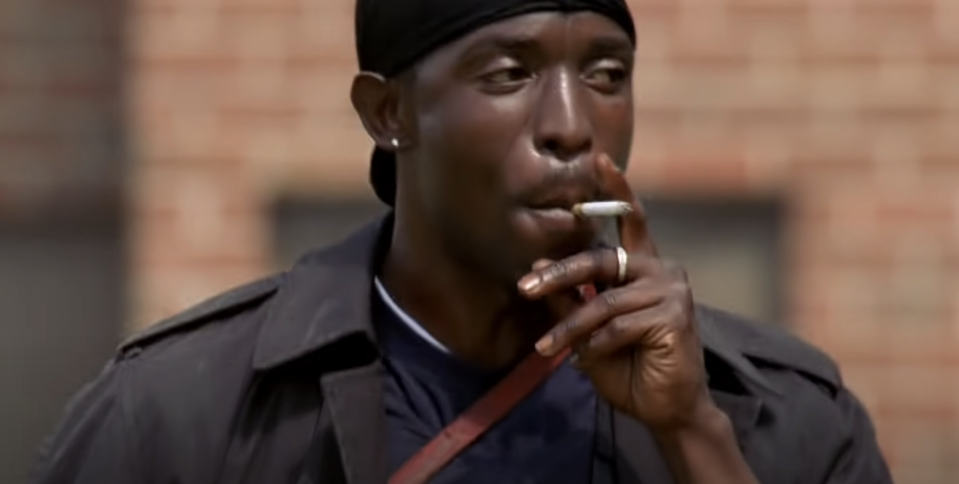 Michael K Williams in "The Wire"