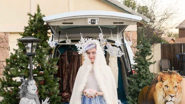 trunk or treat ideas the lion the witch and the wardrobe