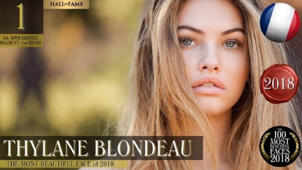 冠軍是年僅17歲的法國名模黛蘭布蘭多(Thylane Blondeau)。 圖／翻攝自 YouTube