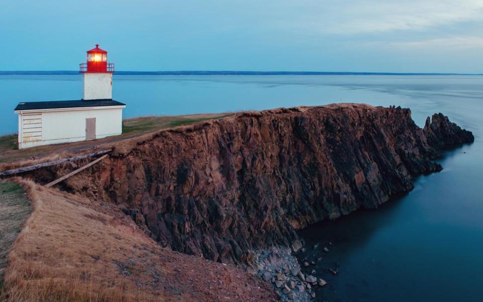 The Lighthouse on Cape d'Or, Canada