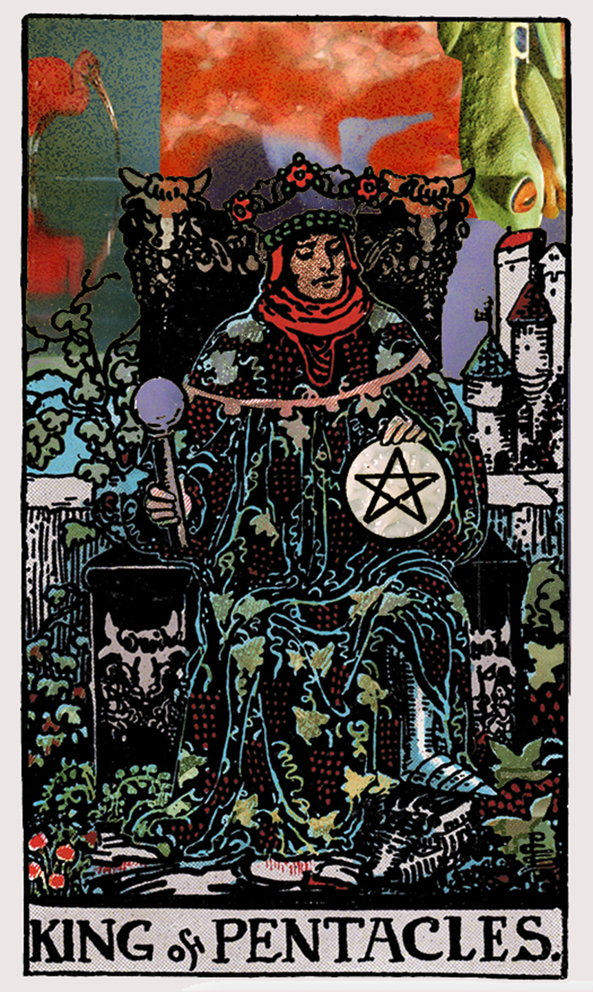 king of pentacles tarot card