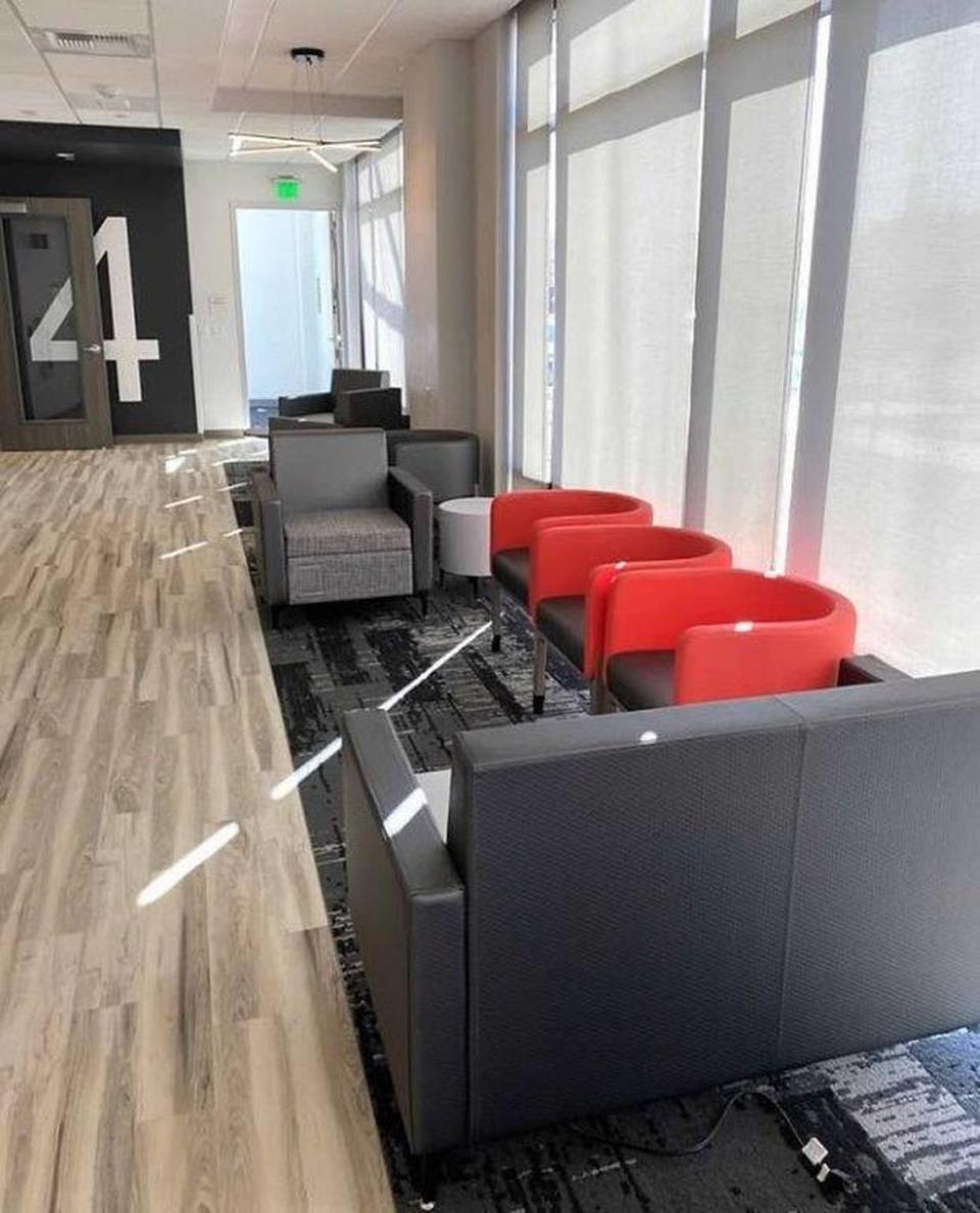 Sutter Health and its affiliate, Sutter Medical Foundation, are planning to build more than two dozen ambulatory care centers around Northern California over the next four years. This is a view of a waiting room an ambulatory care center in North Natomas.
