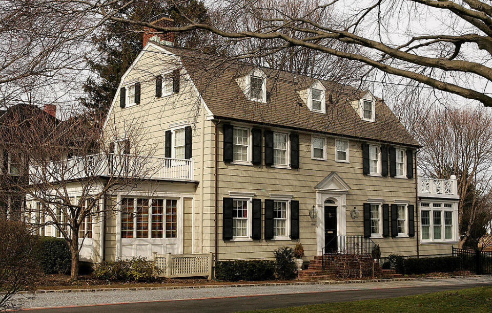 the large 2 story house