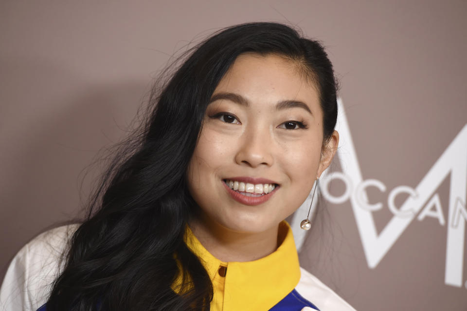 Awkwafina arrives at Variety's Power of Women on Friday, Oct. 11, 2019, at the Beverly Wilshire hotel in Beverly Hills, Calif. (Photo by Jordan Strauss/Invision/AP)