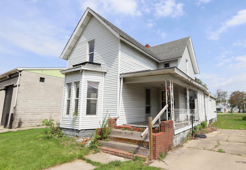 This house at 324 W. Mishawaka Ave. owned by the city is being offered to the Mishawaka High School building trades program for $1 for student instruction on home renovation. The Mishawaka Redevelopment is set to consider an agreement on Monday.