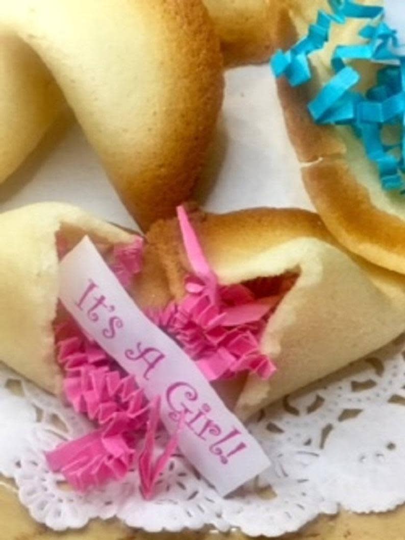 Gender Reveal Fortune Cookies