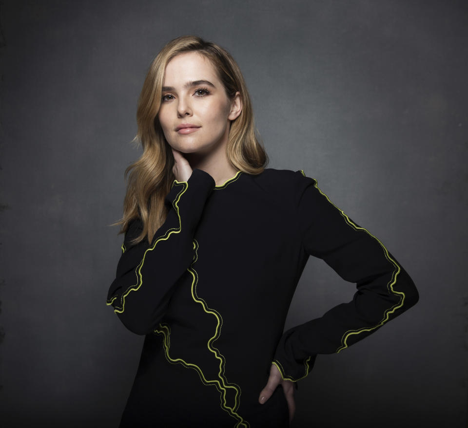 Actress Zoey Deutch poses for a portrait to promote the film, "Before I Fall", at the Music Lodge during the Sundance Film Festival on Friday, Jan. 20, 2017, in Park City, Utah. (Photo by Taylor Jewell/Invision/AP)