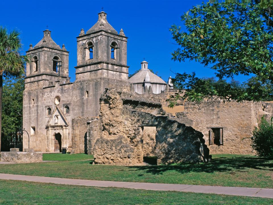 San Antonio Missions National Historical Park church