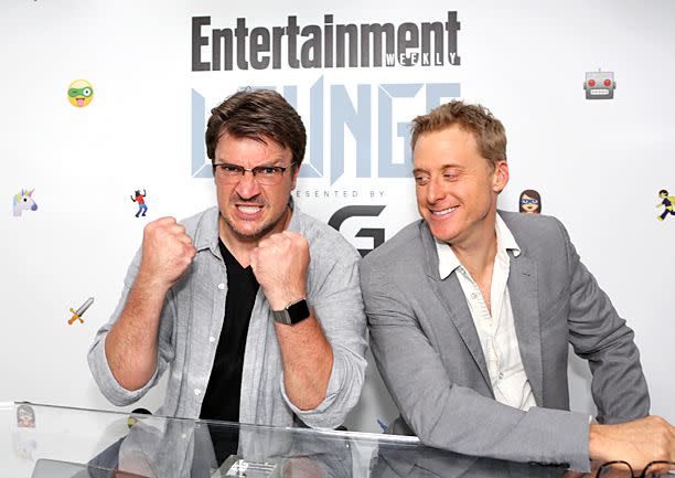 Nathan Fillion and Alan Tudyk