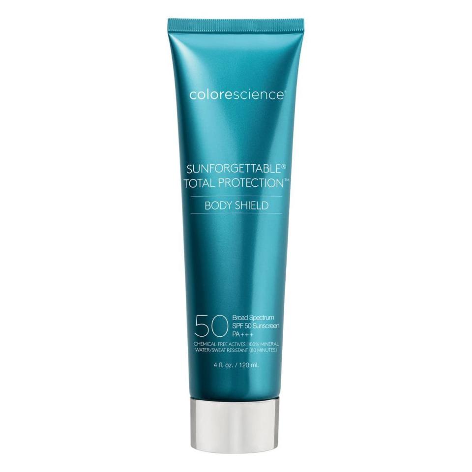 1) Sunforgettable Total Protection Body Shield SPF 50