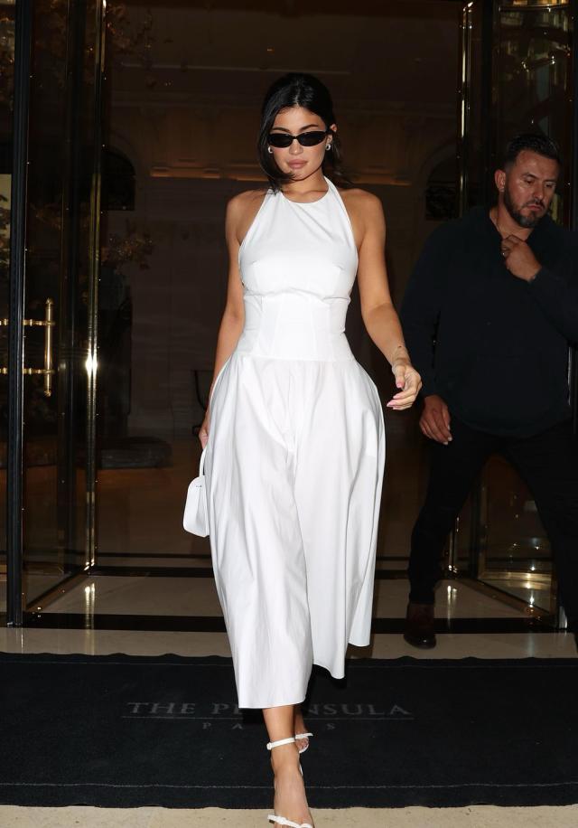 Kylie Jenner's Black and White Chanel Outfits on Winter Vacation