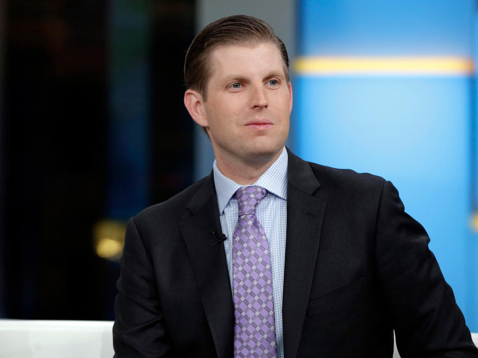 Eric Trump sorgt mit Tippfehler für Lacher im Netz