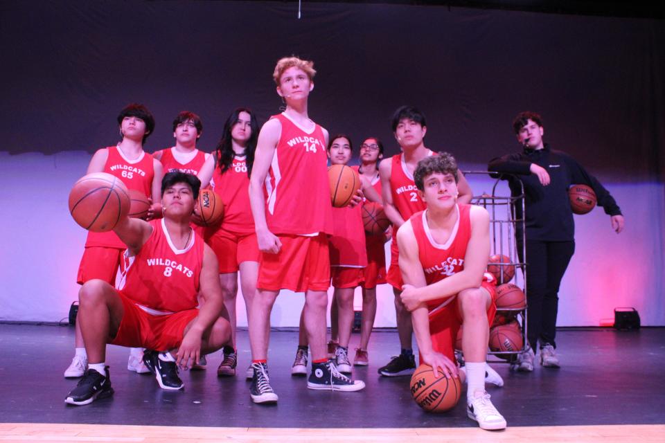 Coach Bolton is getting his team ready for the big game at East High and reminding them to "get'cha head in the game!" Carmel High School presents "High School Musical," March 10 and 11 at George Fischer Middle School. Tickets and show info at: https://chsperform.booktix.com/