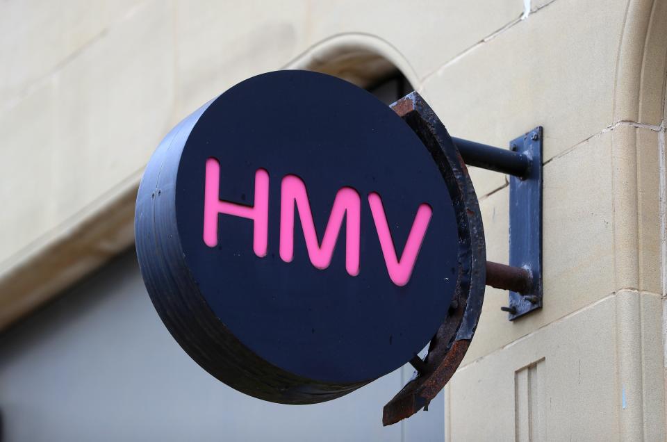 HMV sign (PA Archive)