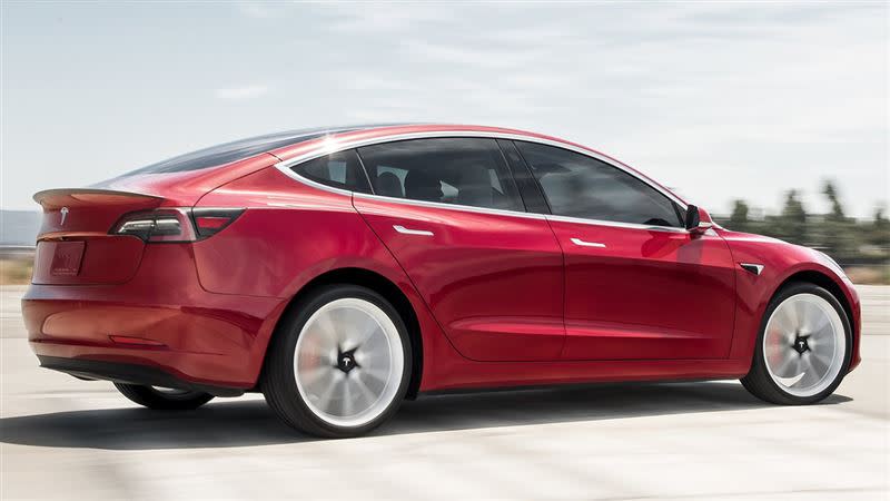 特斯拉Model 3是品牌最入門車款。（圖／翻攝自Tesla官網）